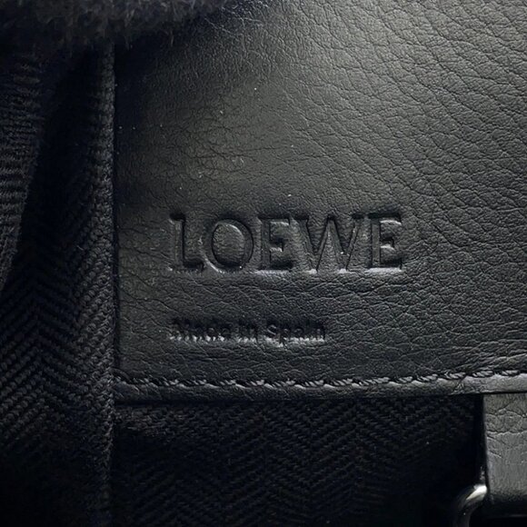 LOEWE hammock Size compact Leather Black A538H13X10 - Picture 13 of 14